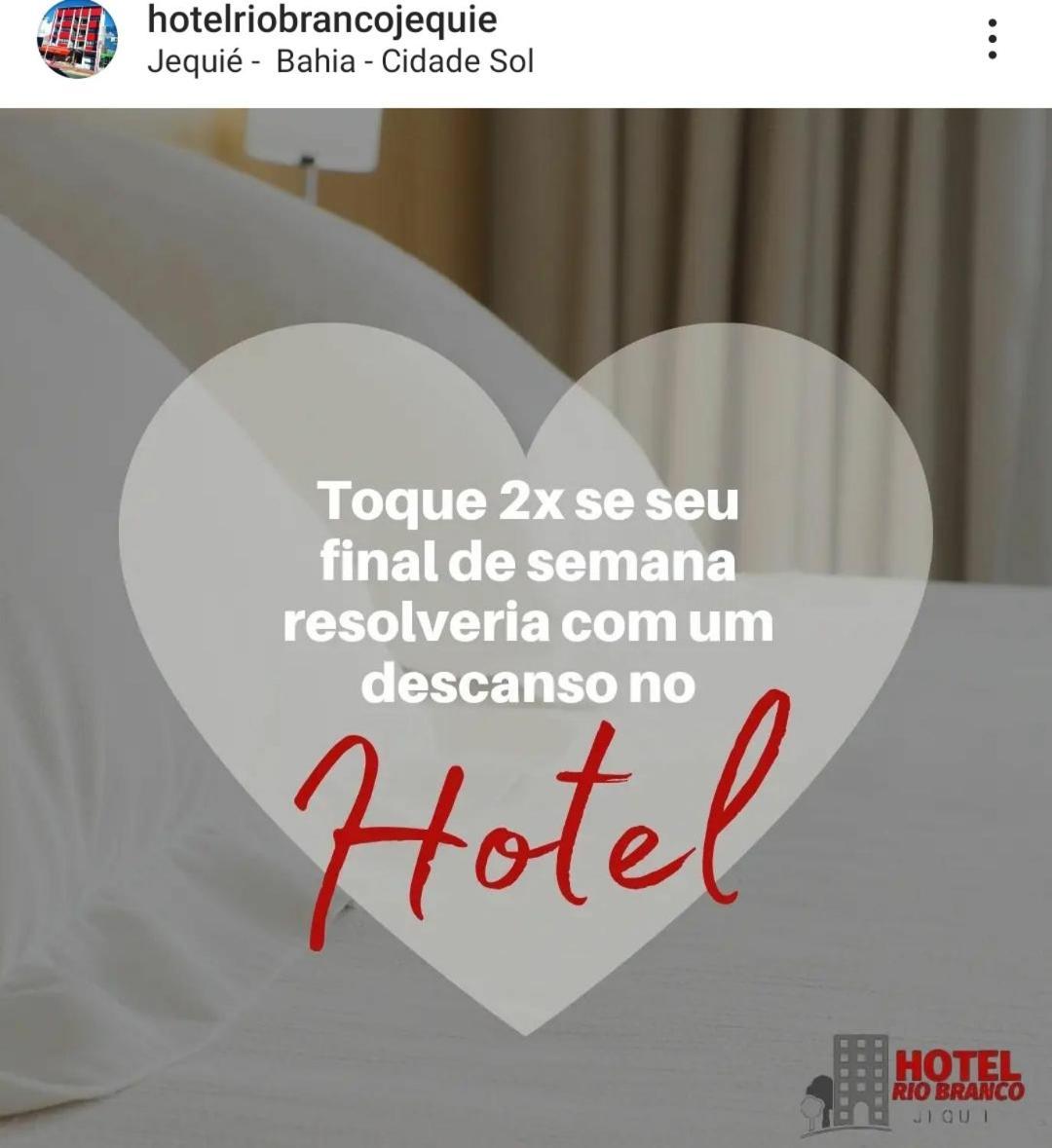 Hotel Rio Branco Jequié Zewnętrze zdjęcie